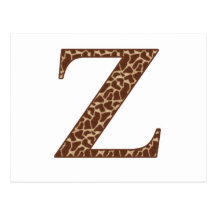 Jirafa Z Postales