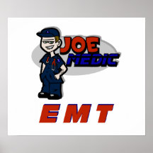 Joe EMT rojo Poster