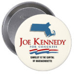 Joe Kennedy, III Camelot restaurado Pins