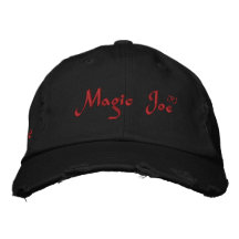 Joe mágico (R) gorra 2 Gorras De Beisbol Bordadas