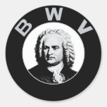 Johann Sebastian Bach Etiqueta Redonda