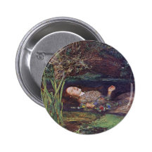 John Everett Millais Ofelia Pin