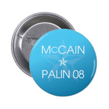 John McCain * Sarah Palin 2008 Pin