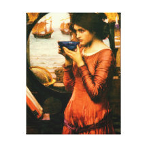~ John William Waterhouse del destino Lona Estirada Galerias