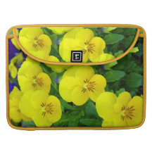 Johnny amarillo salta encima de las flores 15" man funda macbook pro