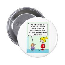 johnny appleseed al activista ambiental pins