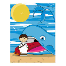 Jonah y la postal de la ballena