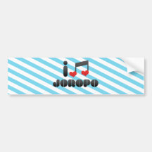 Joropo Etiqueta De Parachoque