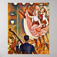 Jorte Seurat - Le Chahut Posters
