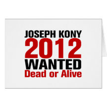 José Kony 2012 querido Tarjeton
