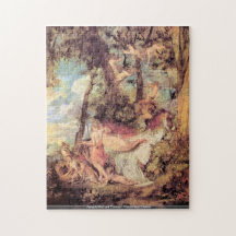 José Mallord Turner - Venus y Adonis desconciertan Puzzles