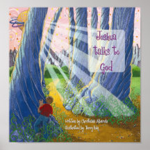 Joshua habla con dios - cubierta posters