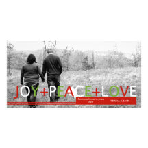 Joy.Peace.Love: Tarjeta de la foto del día de fies Tarjetas Personales Con Fotos