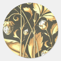 Joya floral pegatina