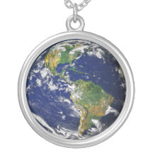 Joyería del espacio del collar de la tierra