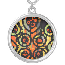 Joyería para mujer del ❤ del collar abstracto colo