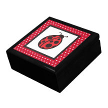 Joyero de la mariquita caja de joyas