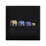Joyero de los elefantes africanos cajas de joyas