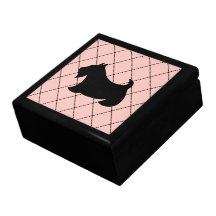 Joyero de Terrier del escocés Cajas De Joyas