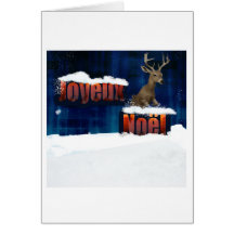 Joyeux Noel 6637 Tarjetón