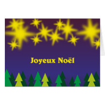 Joyeux Noël Grußkarte
