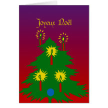 Joyeux Noël Karten