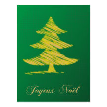 Joyeux Noël Postkarte