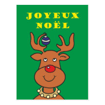 Joyeux Noël Postkarten