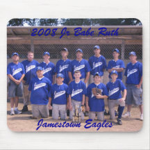 JR 2008 Babe Ruth, Jamestown Eagles Alfombrilla De Raton