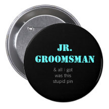 Jr. Padrino de boda Pin