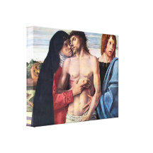 Juan Bellini - Pieta Impresión En Lona Estirada