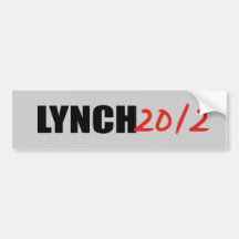 JUAN LYNCH ETIQUETA DE PARACHOQUE