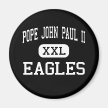 Juan Pablo II - Eagles - altos - Boca Raton Imanes De Nevera