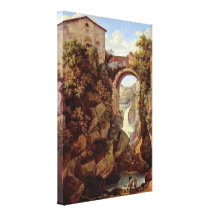 Juan Reinhart cristiano - vista de Tivoli Impresiones En Lona