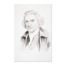 Juan Smeaton, de 'Worthies de Inglaterra vieja Impresión En Lona