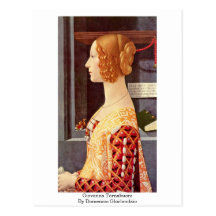 Juana Tornabuoni de Domenico Ghirlandaio Tarjetas Postales
