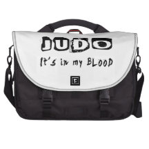 Judo está en mi sangre bolsas para portátil