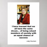 Judy Heuman Poster