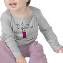Juego con las sustancias químicas camisetas