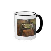 Juego de ajedrez taza de café