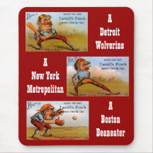 Juego de béisbol de los cigarros de MOUSEPAD Adver Tapete De Raton