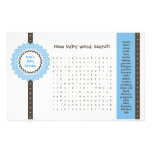 Juego de la fiesta de bienvenida al bebé - búsqued  papeleria de diseño