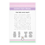 Juego de la fiesta de bienvenida al bebé - búsqued papeleria personalizada