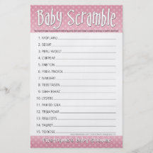 Juego de la fiesta de bienvenida al bebé - despegu flyer personalizado