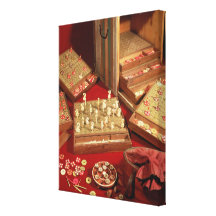 Juego de la loteria del delfín inventado por Louis Impresión De Lienzo