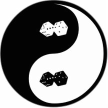 Juego de Yin Yang Escultura Fotografica