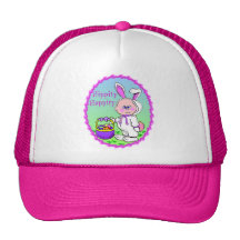 Juego del conejito de pascua gorras