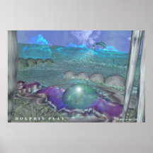 Juego del delfín poster