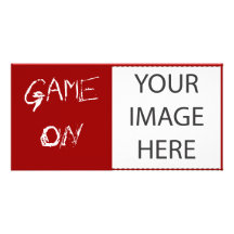 Juego encendido tarjeta fotográfica