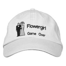 Juego encima - Flowergirl Gorra De Beisbol